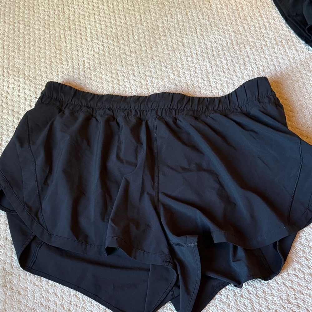 lululemon athletica Black Athletic Shorts